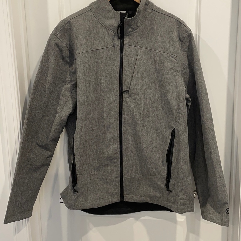 Large grey champion ski jacket